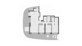 Apartment floor plan, 3 bedrooms in TM Tower No. 13